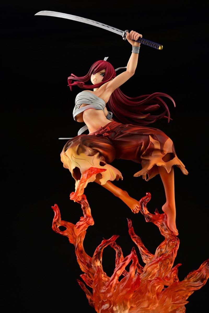 Erza Scarlet Samurai-Light Flame Manjo-ver (Red / Jet Black)