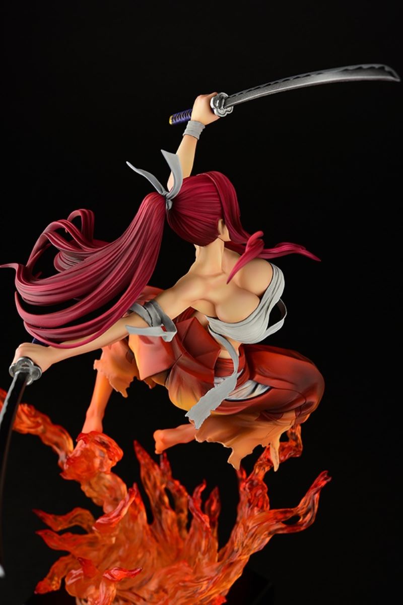 Erza Scarlet Samurai-Light Flame Manjo-ver (Red / Jet Black)