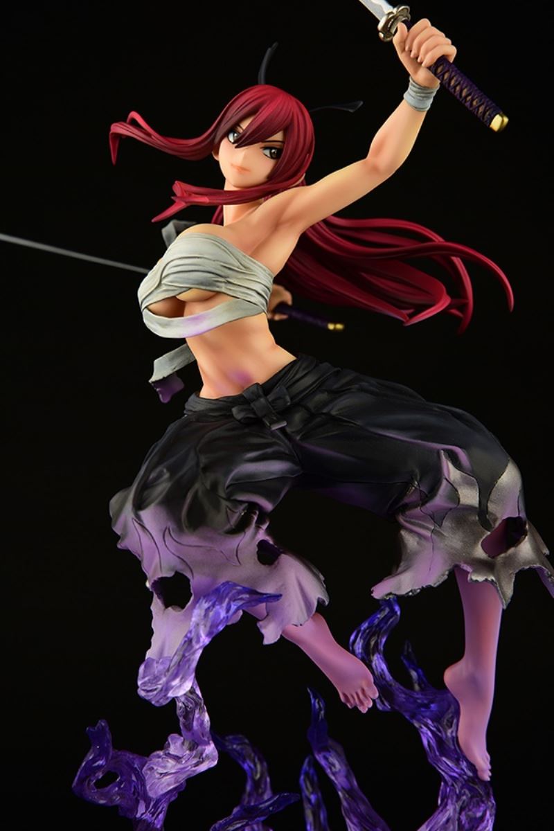 Erza Scarlet Samurai-Light Flame Manjo-ver (Red / Jet Black)