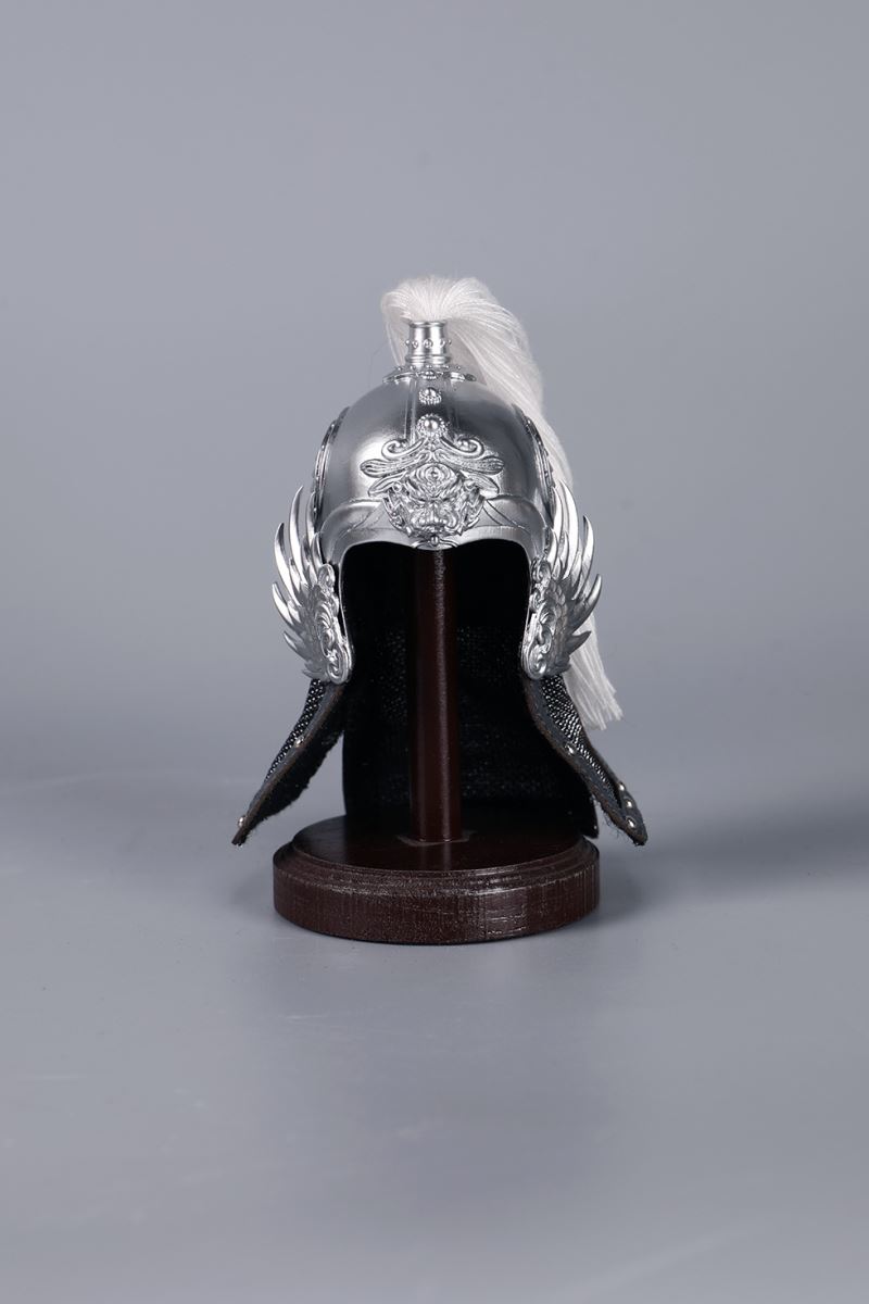 HREE KINGDOMS SERIES - phoenix wing helmet (golden / silver) 1/6