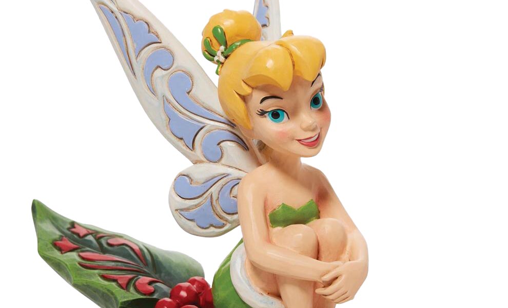 Tinkerbell Sitting on Holly