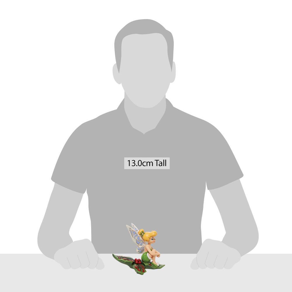 Tinkerbell Sitting on Holly