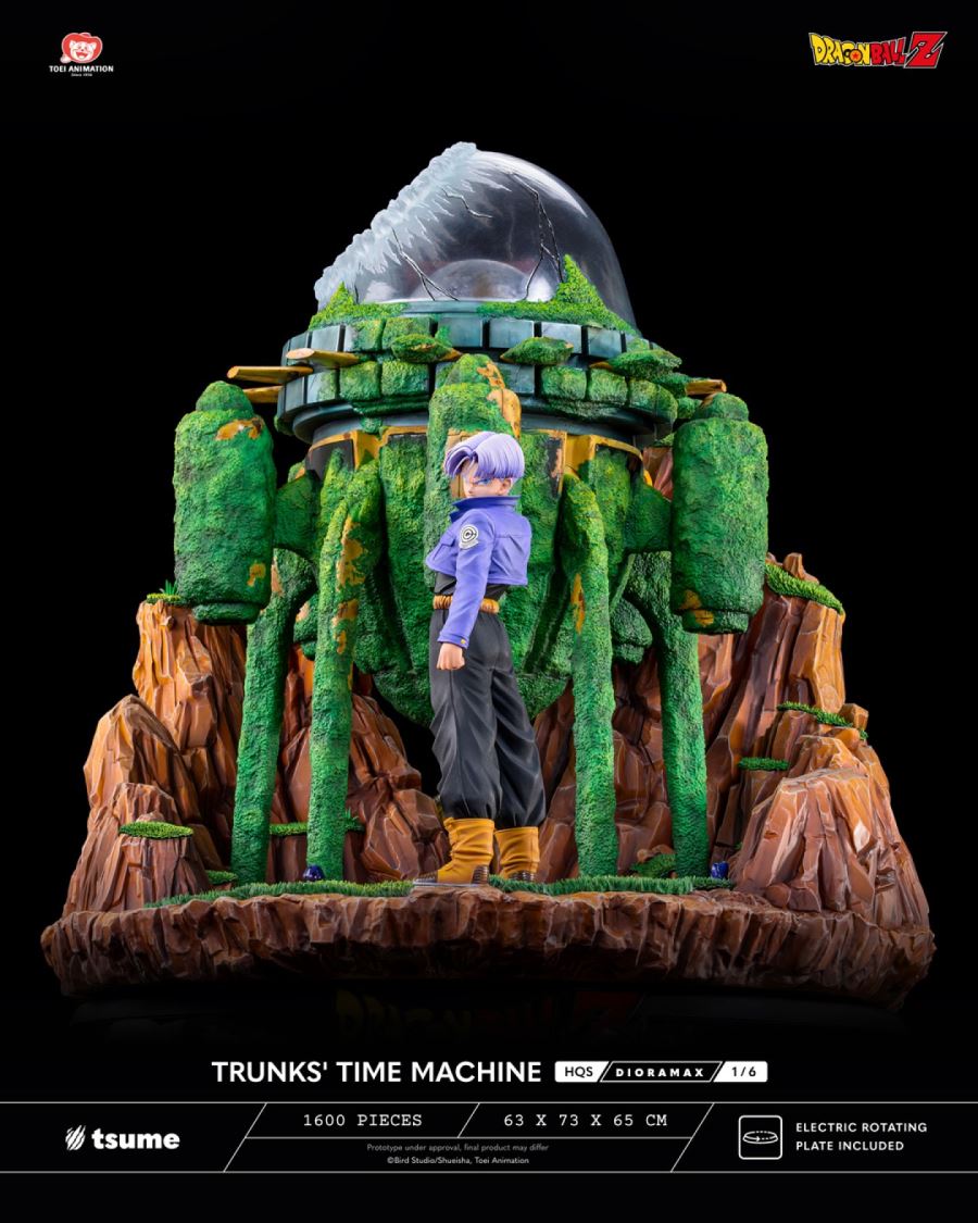 Dragon Ball Z - Trunks' Time Machine HQS Dioramax 1/6