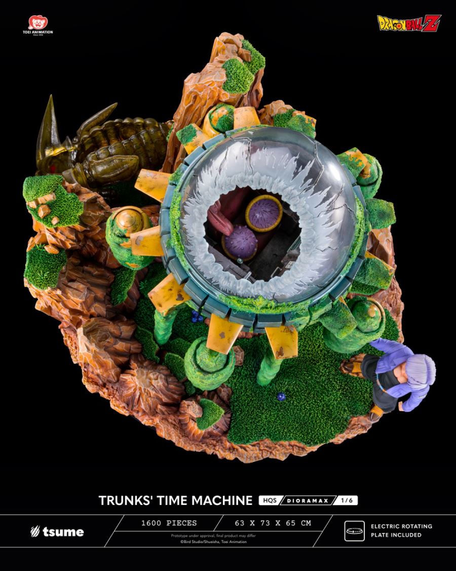 Dragon Ball Z - Trunks' Time Machine HQS Dioramax 1/6