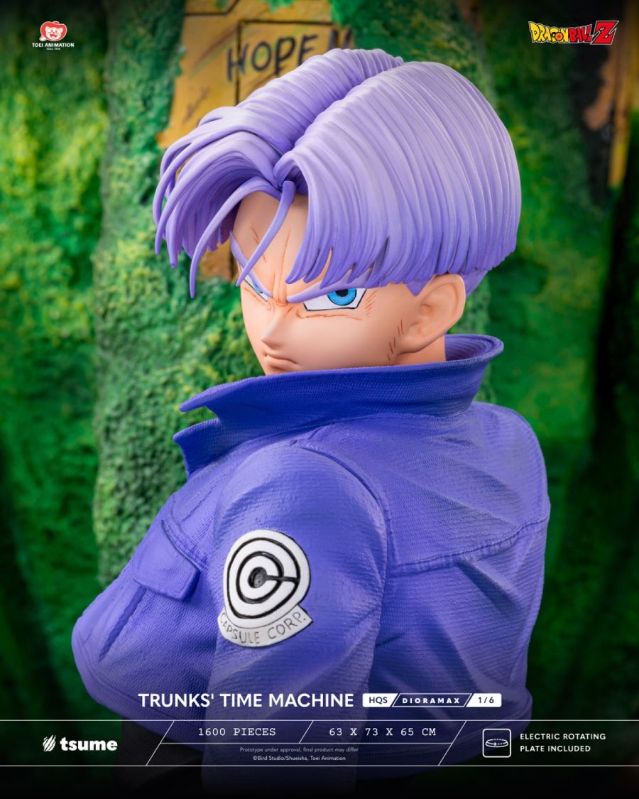 Dragon Ball Z - Trunks' Time Machine HQS Dioramax 1/6