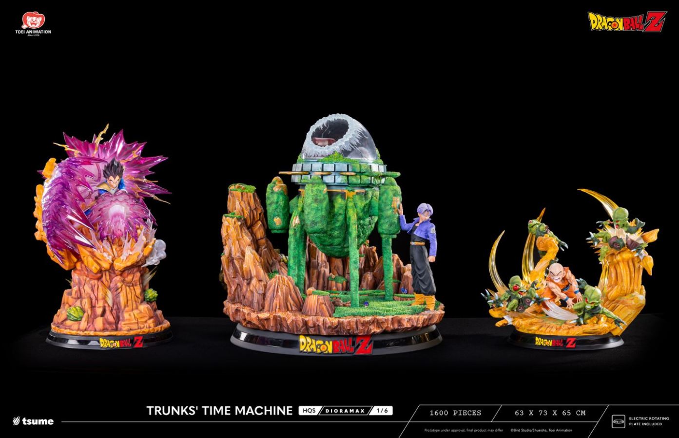 Dragon Ball Z - Trunks' Time Machine HQS Dioramax 1/6