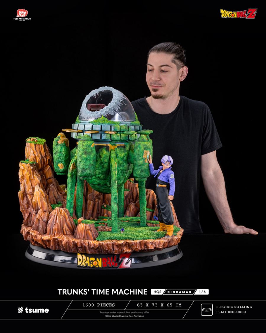 Dragon Ball Z - Trunks' Time Machine HQS Dioramax 1/6