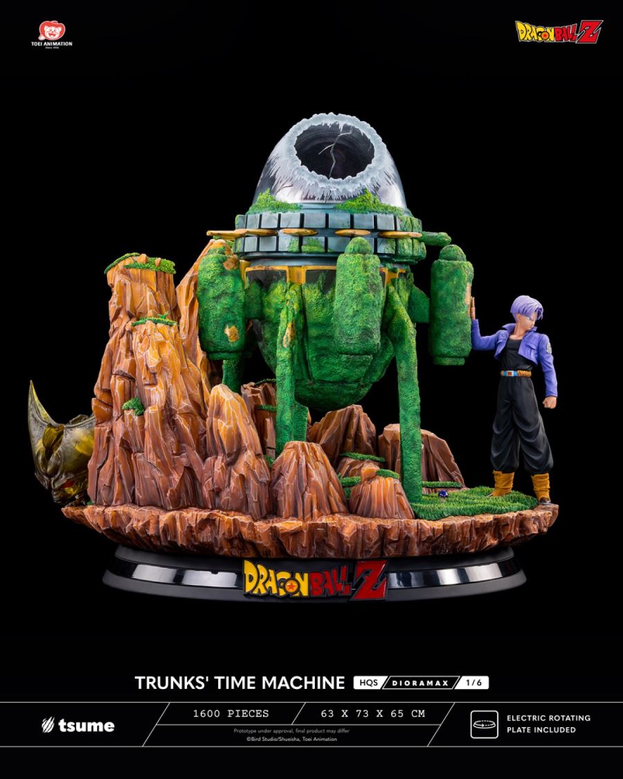 Dragon Ball Z - Trunks' Time Machine HQS Dioramax 1/6