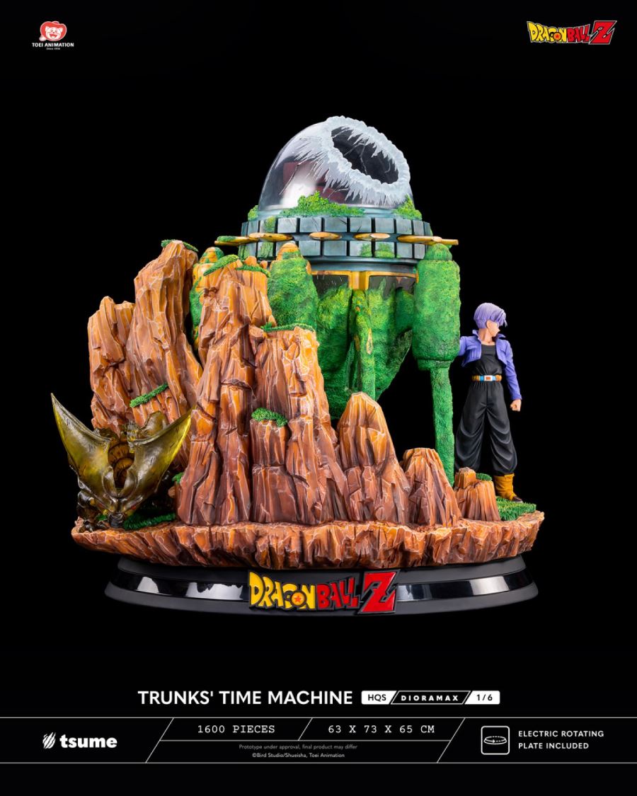 Dragon Ball Z - Trunks' Time Machine HQS Dioramax 1/6