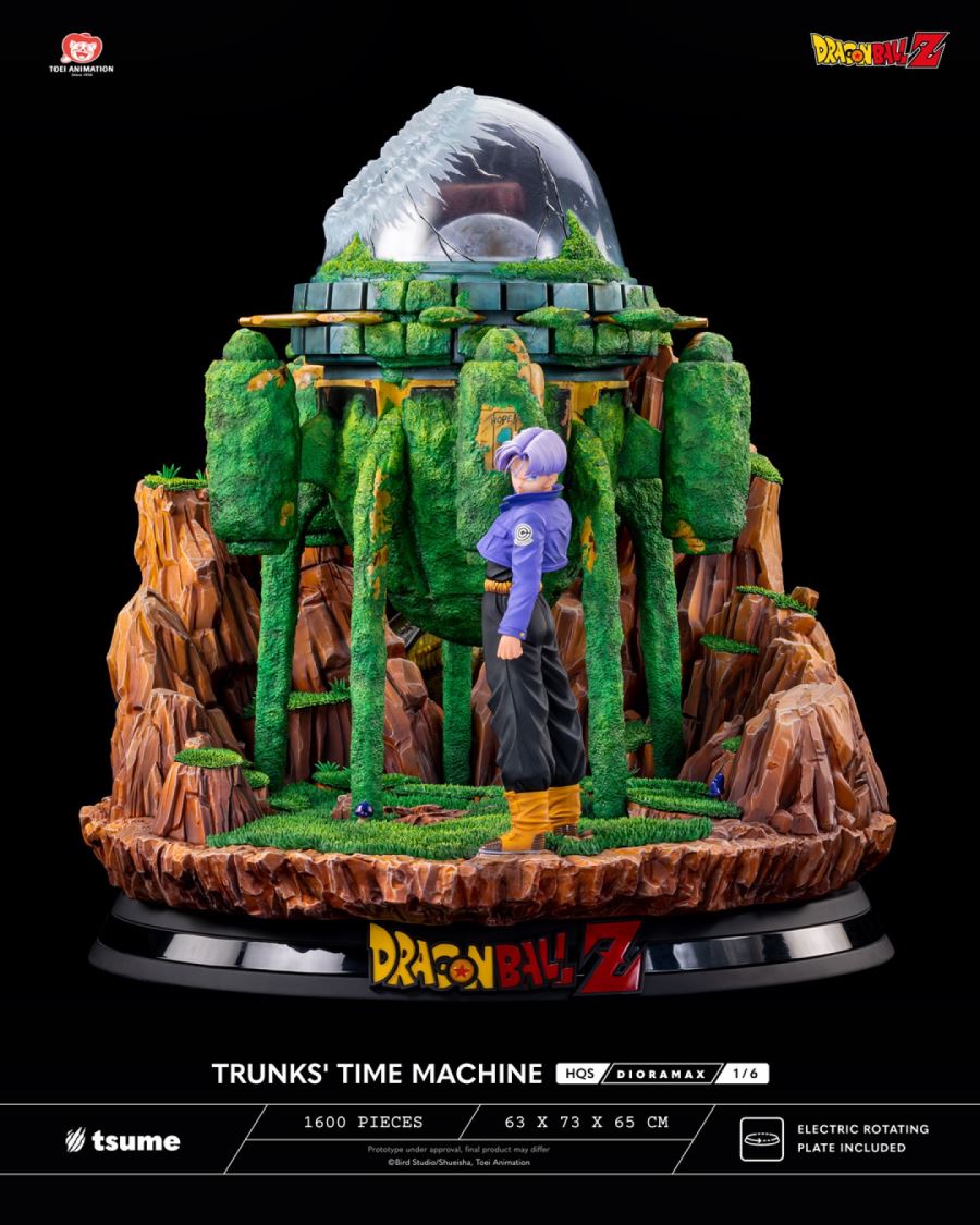 Dragon Ball Z - Trunks' Time Machine HQS Dioramax 1/6