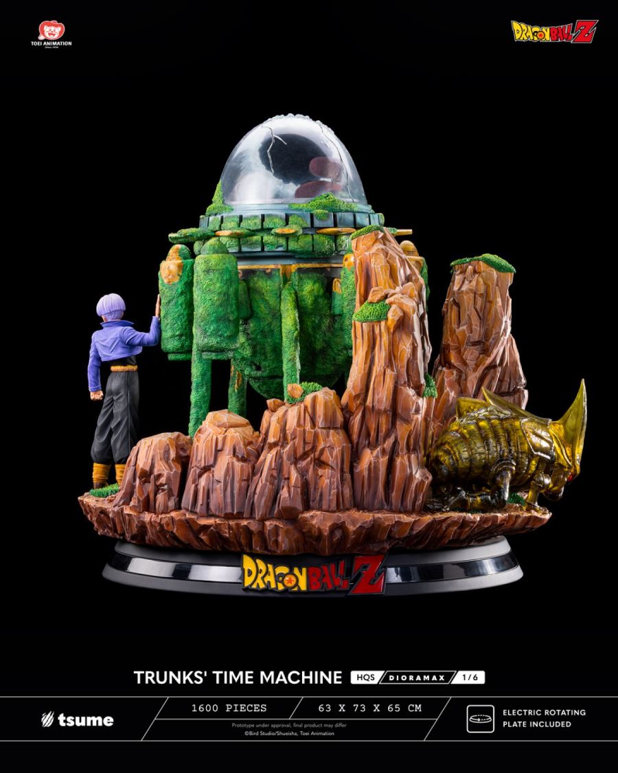 Dragon Ball Z - Trunks' Time Machine HQS Dioramax 1/6