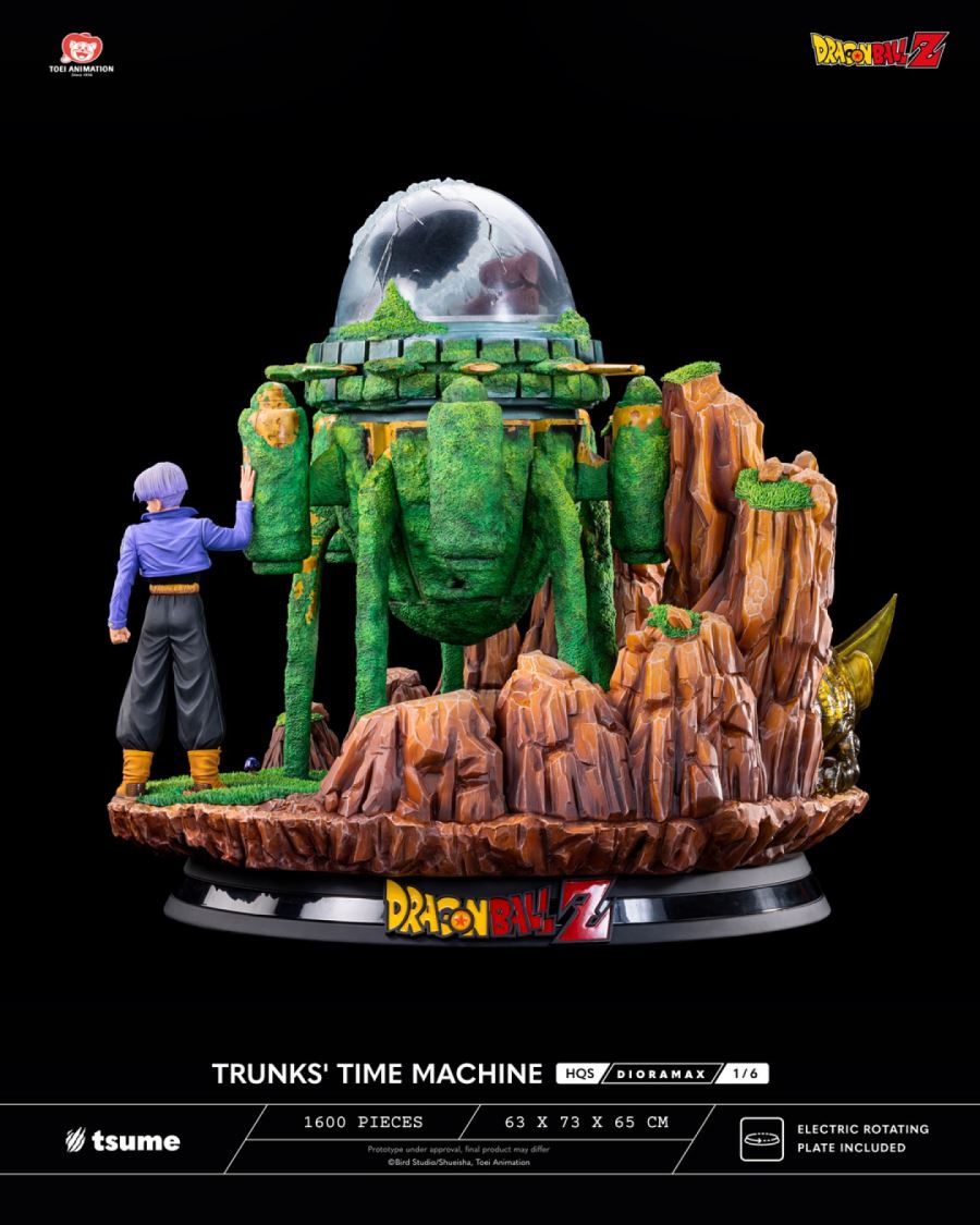 Dragon Ball Z - Trunks' Time Machine HQS Dioramax 1/6