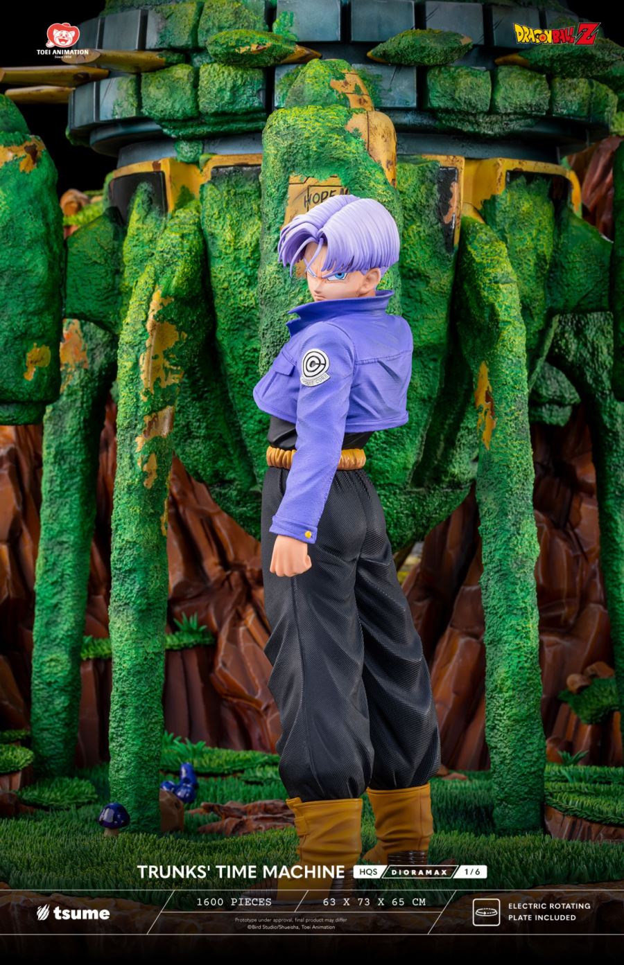 Dragon Ball Z - Trunks' Time Machine HQS Dioramax 1/6