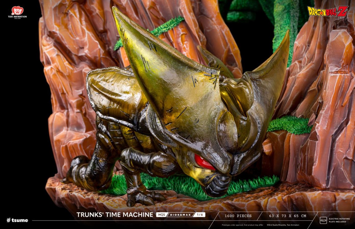 Dragon Ball Z - Trunks' Time Machine HQS Dioramax 1/6