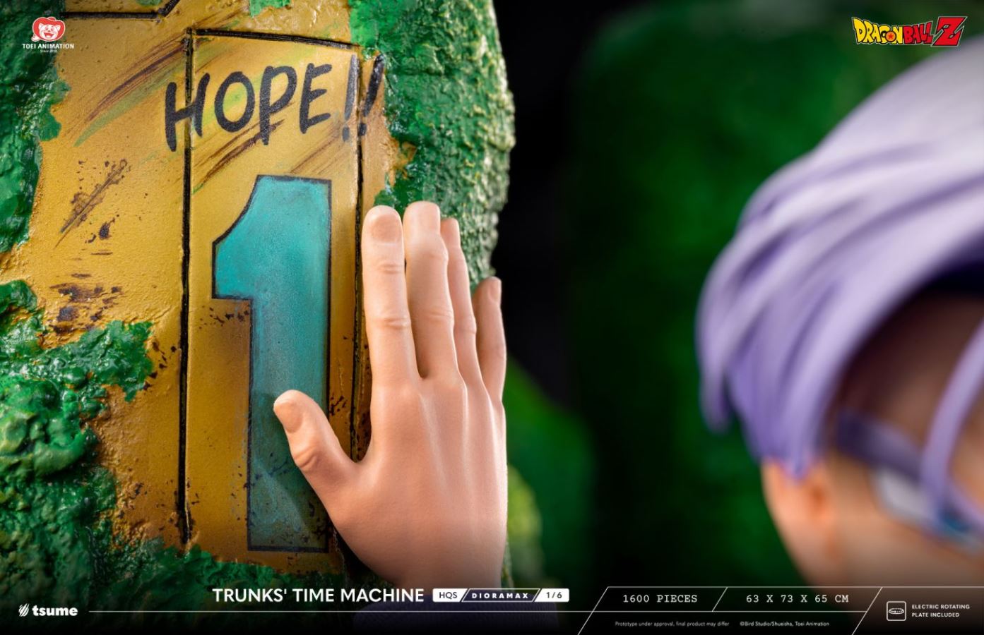 Dragon Ball Z - Trunks' Time Machine HQS Dioramax 1/6