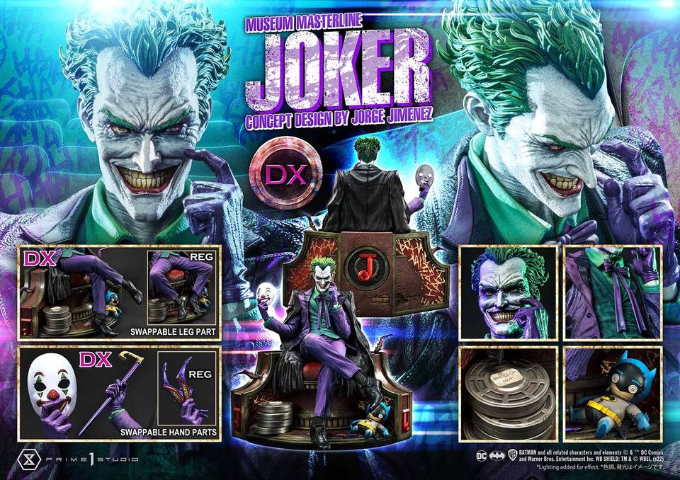 THE JOKER CONCEPT DESIGN BY JORGE JIMENEZ DELUXE (MMDC-55DXS)