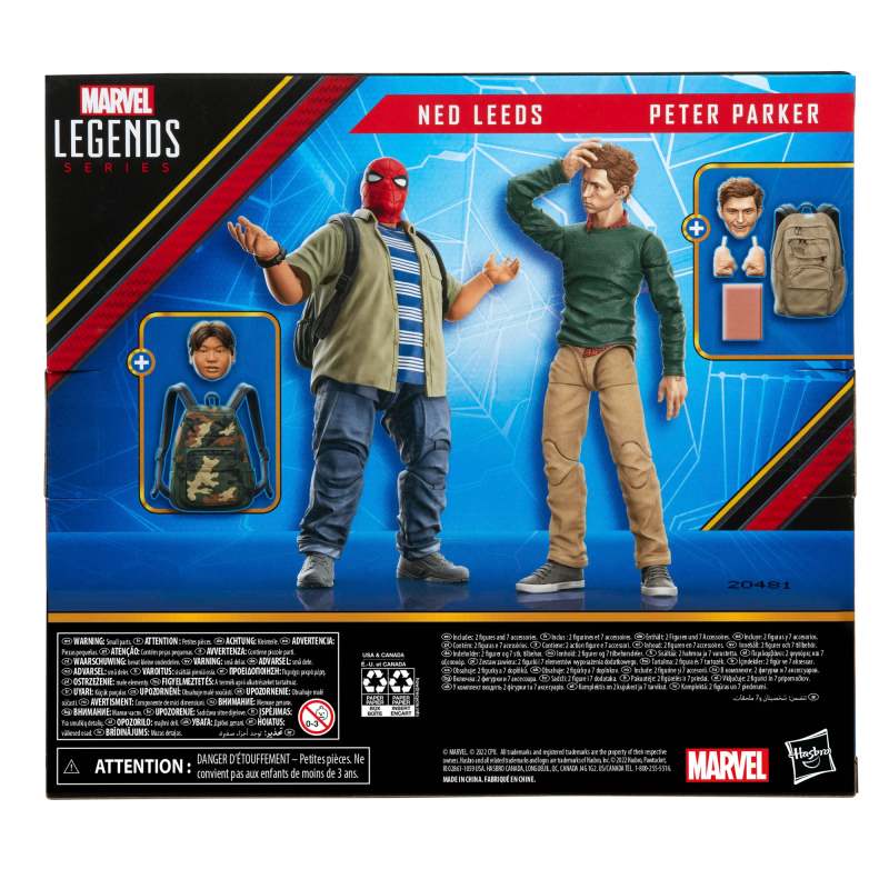 Marvel Legends Series 60th Anniversary Peter Parker and Ned Leeds