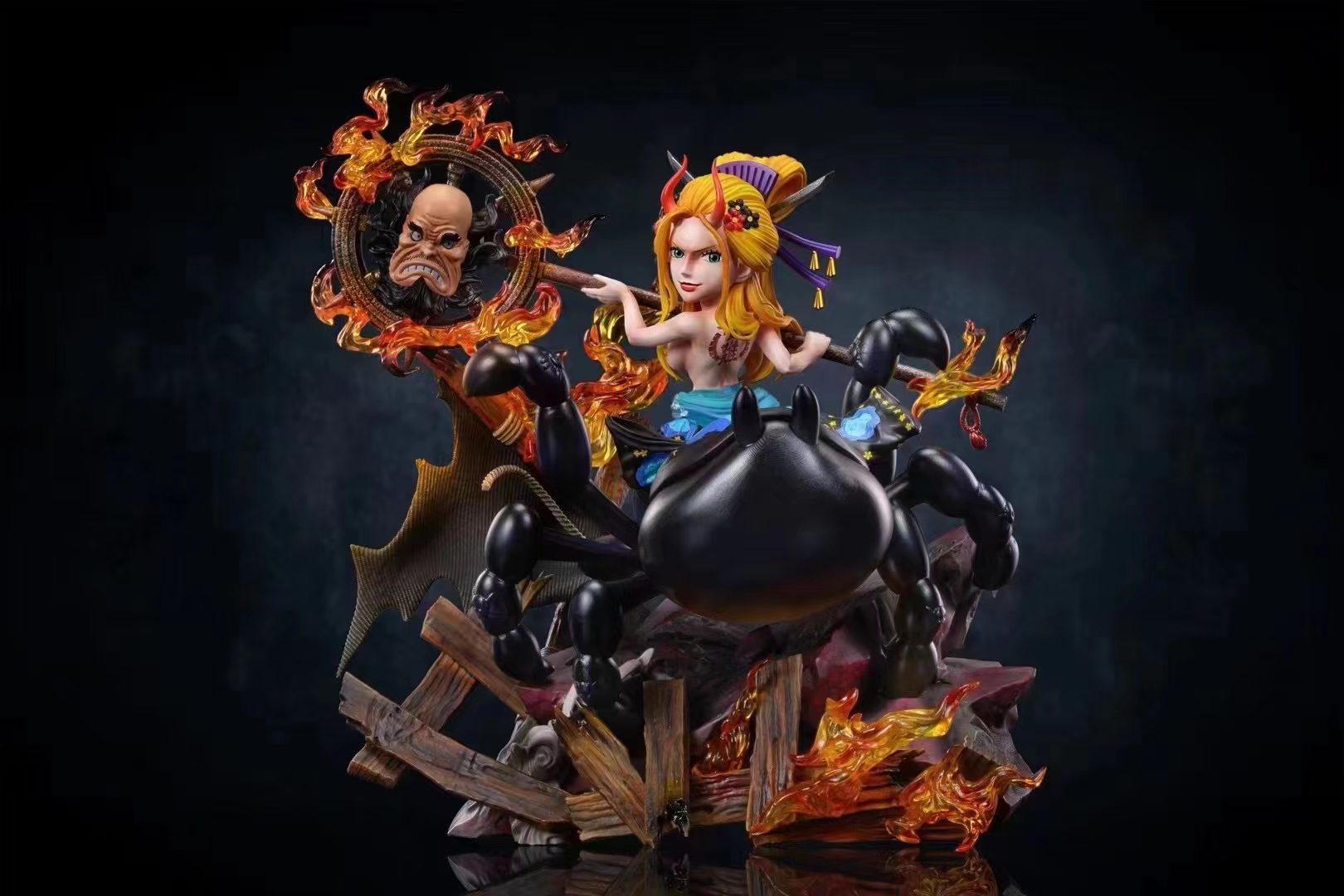 Onigashima Battle 3 Uruti & Page One & Black Maria