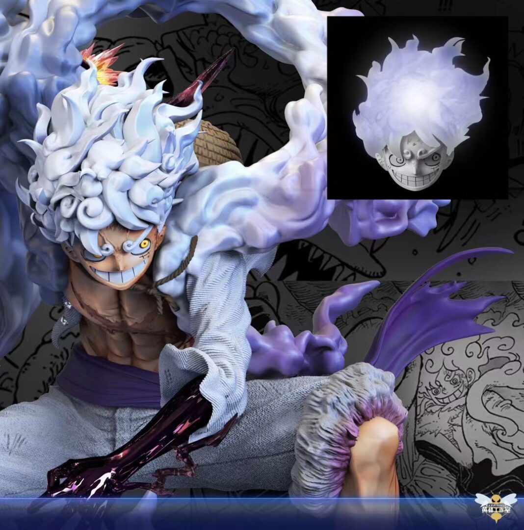 Luffy Gear 5 Sun God Nika