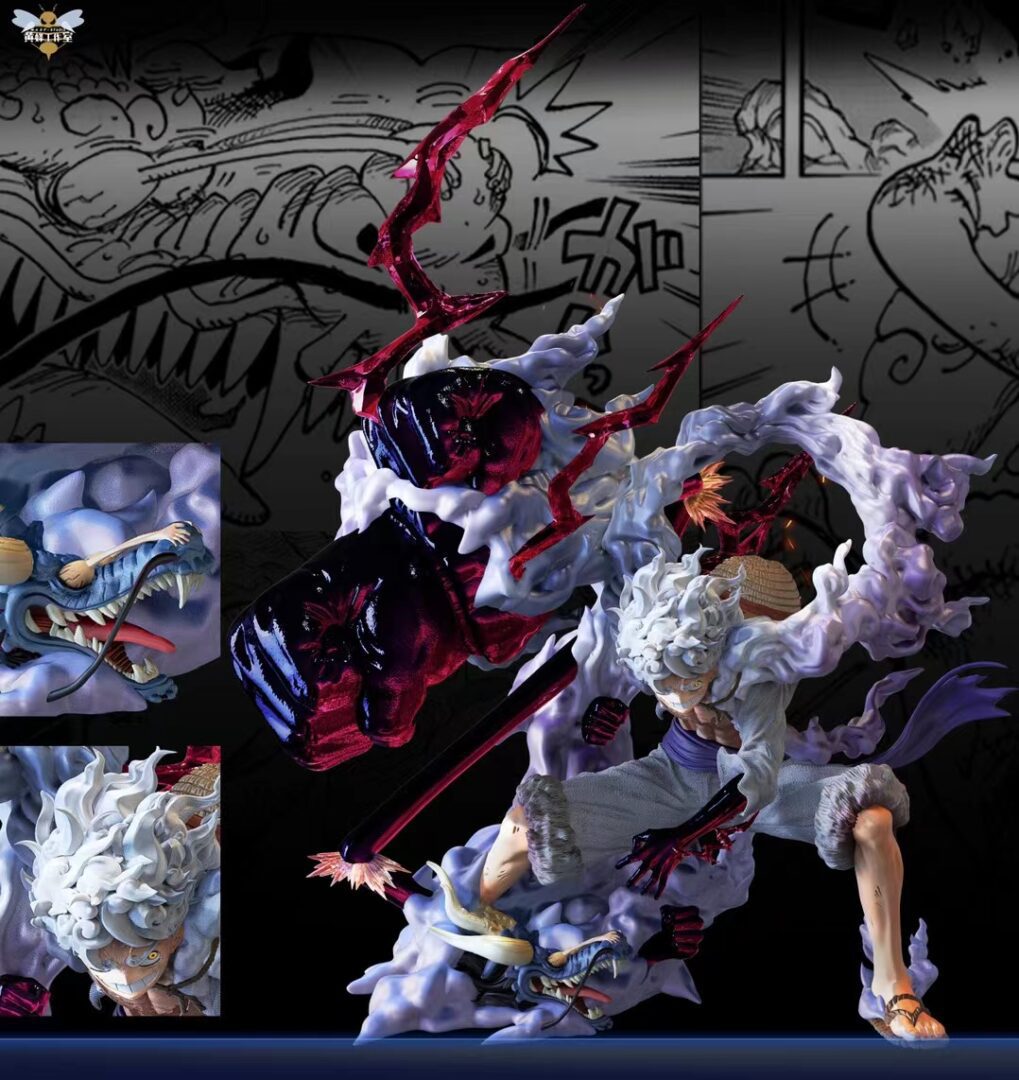 Luffy Gear 5 Sun God Nika