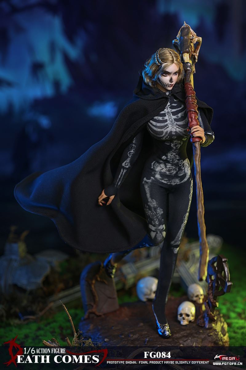 Death is coming #FG084 Female Soldier 1/6