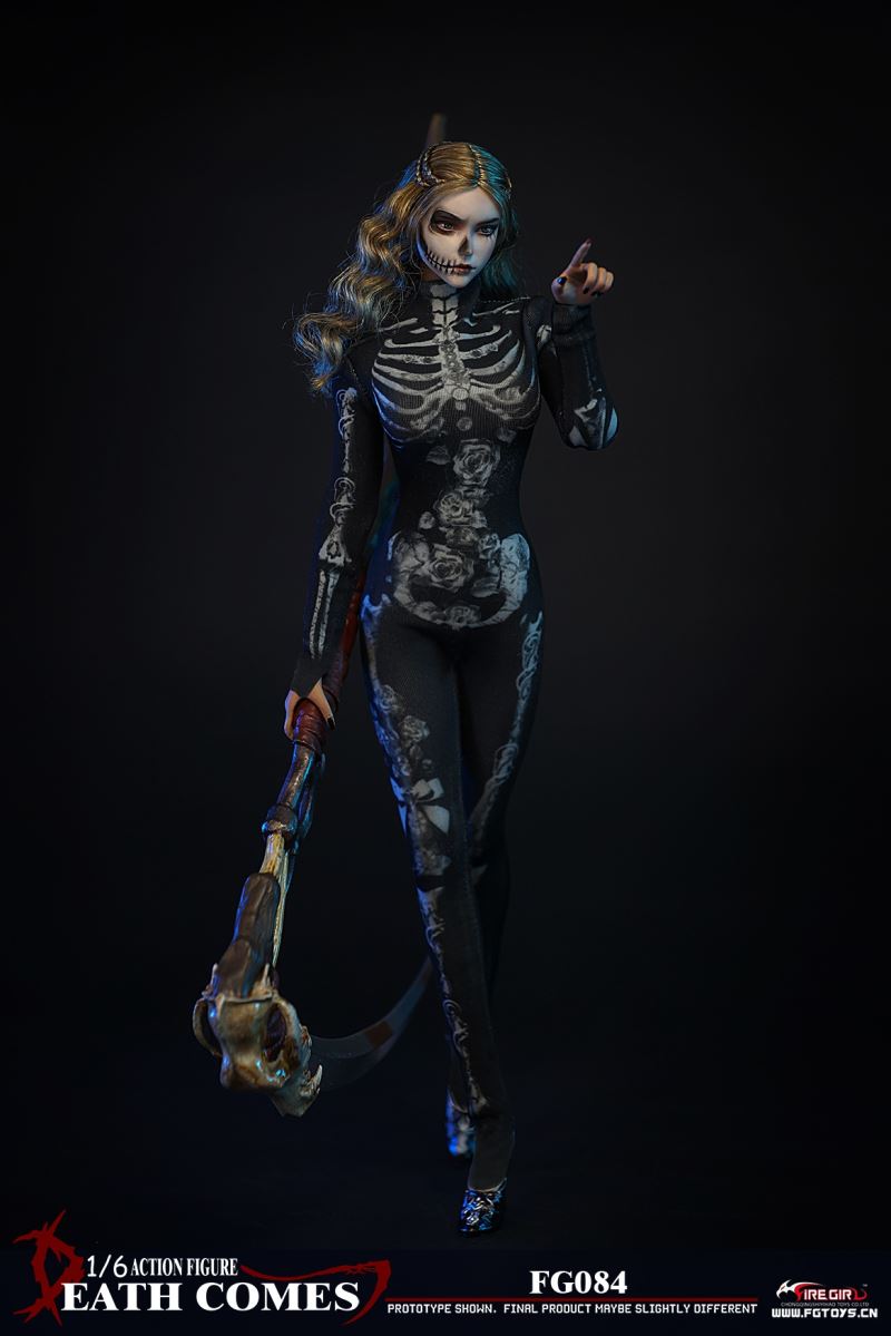 Death is coming #FG084 Female Soldier 1/6