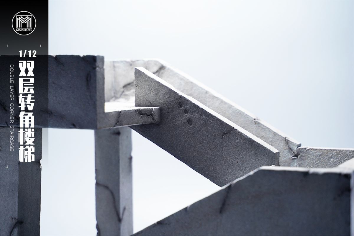 Double LayerCorner Staircase 1/12