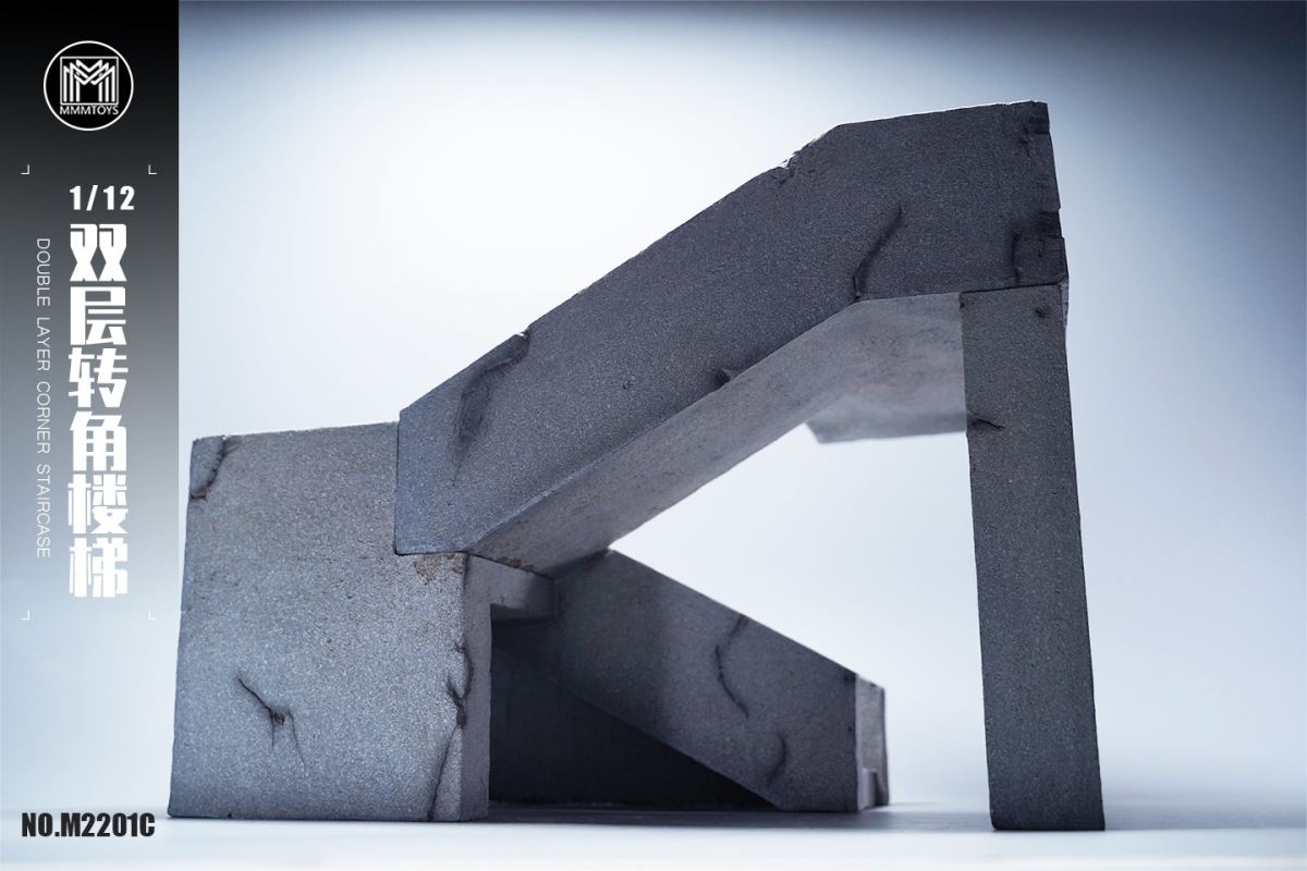 Double LayerCorner Staircase 1/12