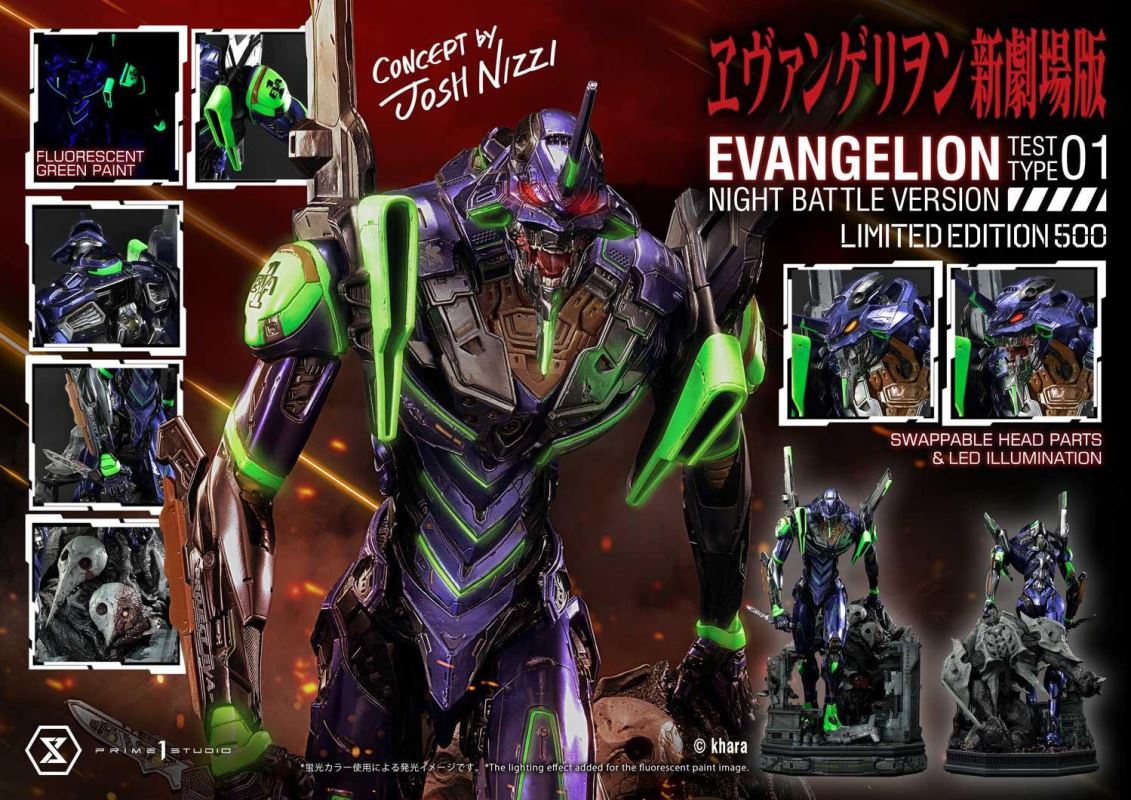 Evangelion Test Type-01 (Concept By Josh Nizzi) Night Battle Version