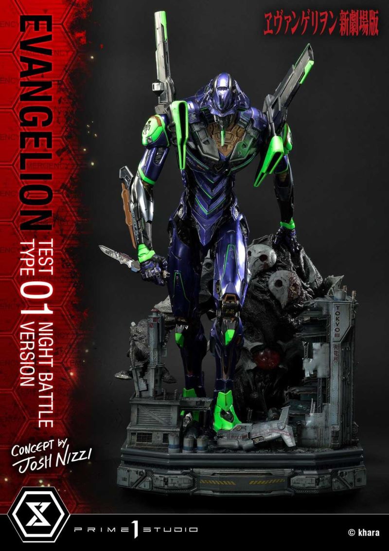 Evangelion Test Type-01 (Concept By Josh Nizzi) Night Battle Version