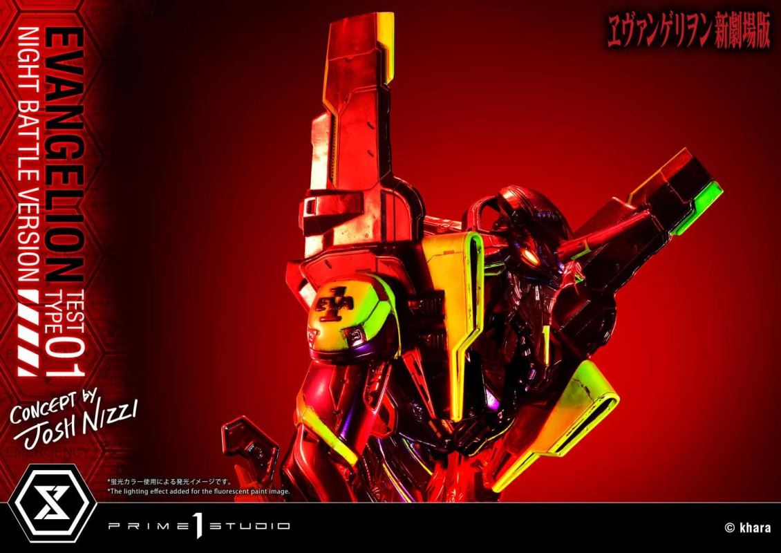 Evangelion Test Type-01 (Concept By Josh Nizzi) Night Battle Version