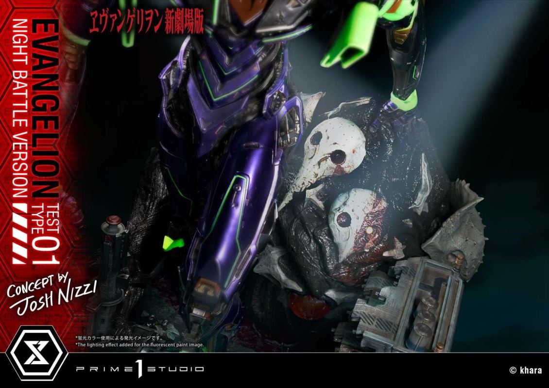 Evangelion Test Type-01 (Concept By Josh Nizzi) Night Battle Version
