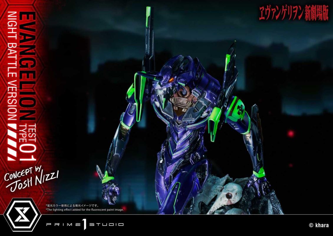 Evangelion Test Type-01 (Concept By Josh Nizzi) Night Battle Version