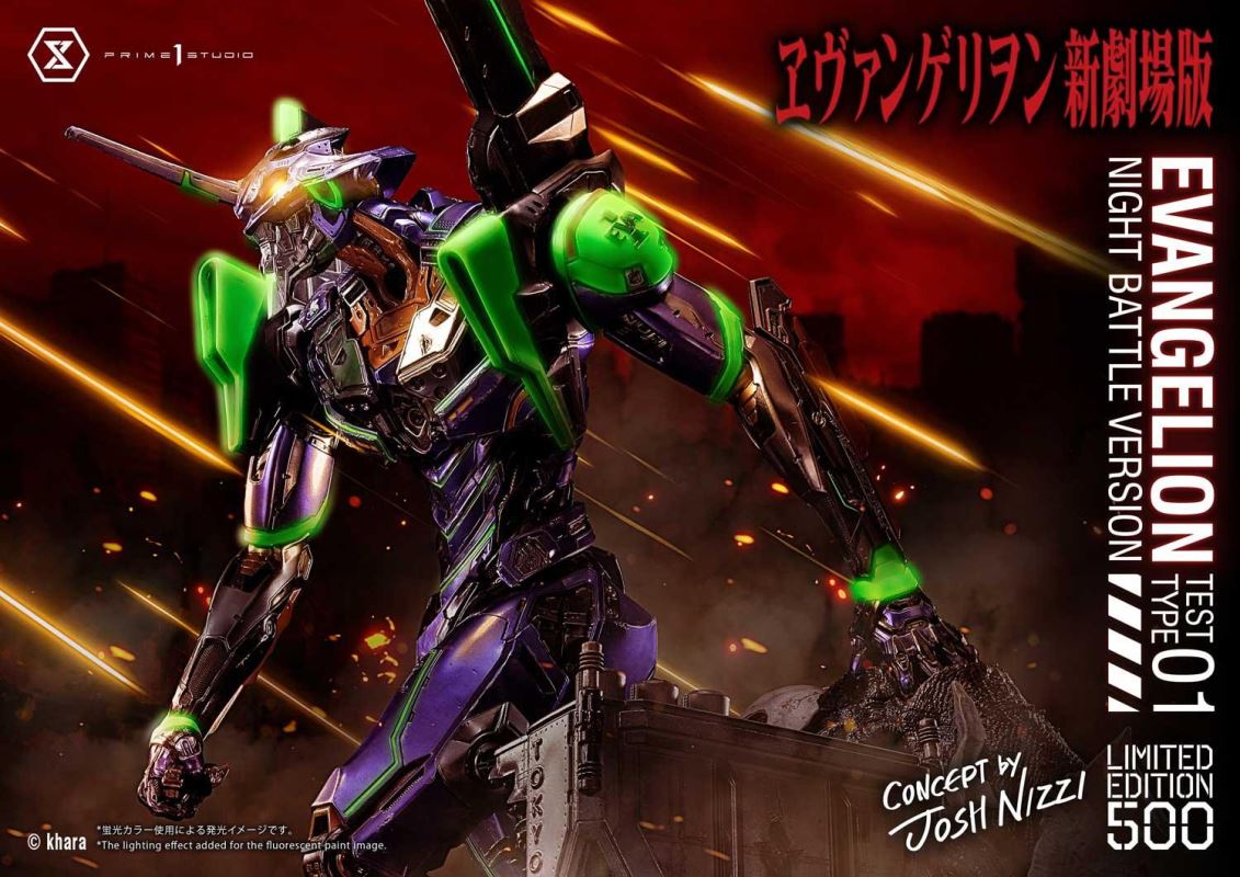 Evangelion Test Type-01 (Concept By Josh Nizzi) Night Battle Version