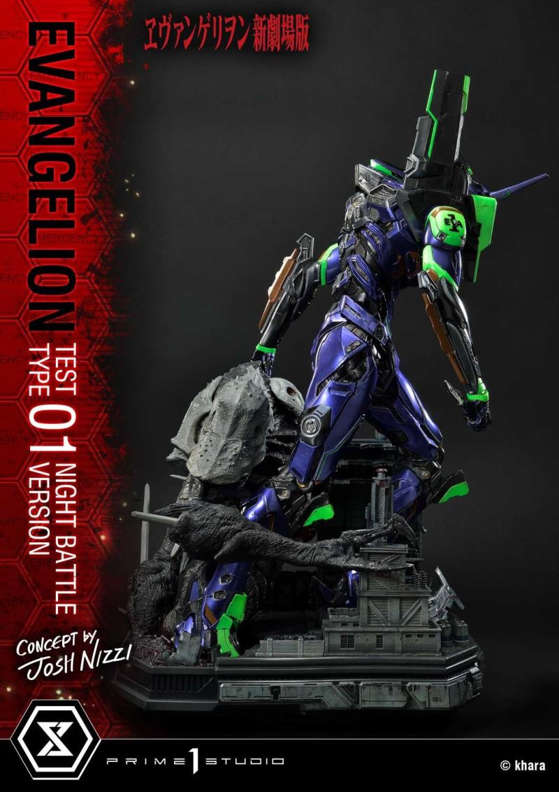 Evangelion Test Type-01 (Concept By Josh Nizzi) Night Battle Version
