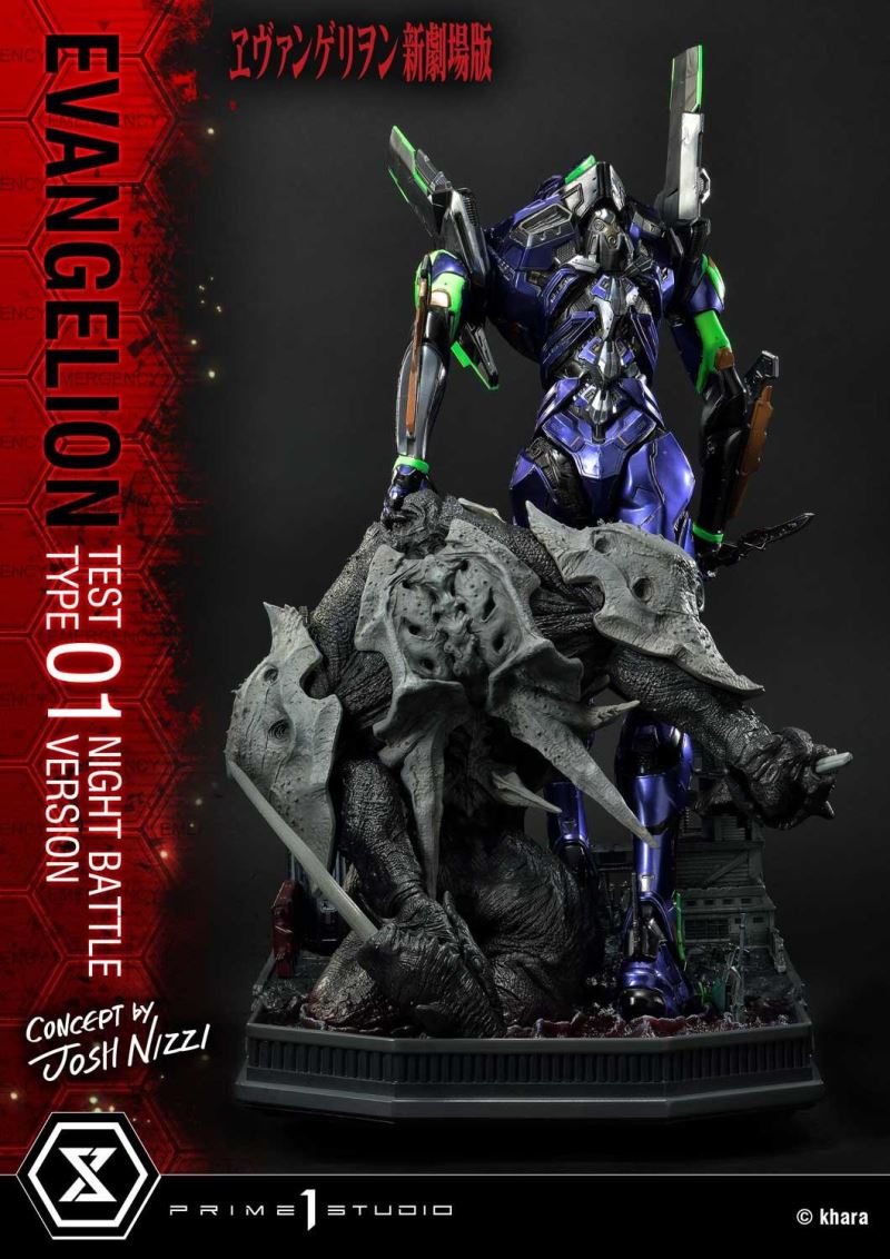 Evangelion Test Type-01 (Concept By Josh Nizzi) Night Battle Version