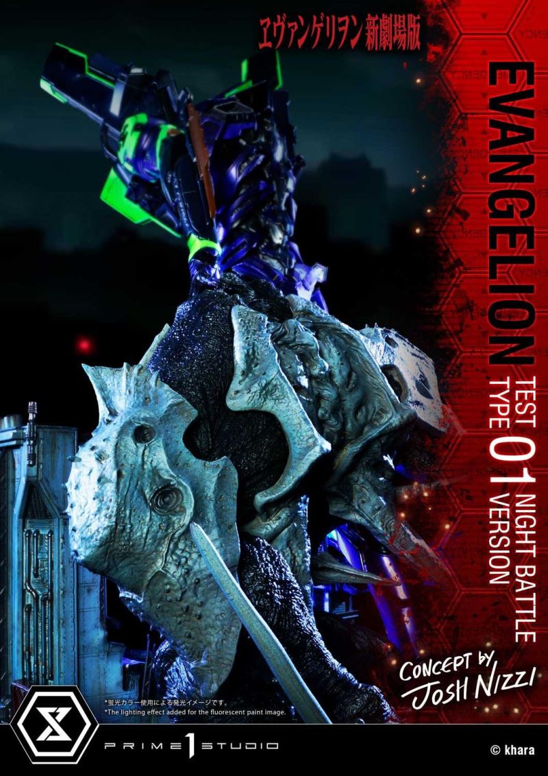 Evangelion Test Type-01 (Concept By Josh Nizzi) Night Battle Version