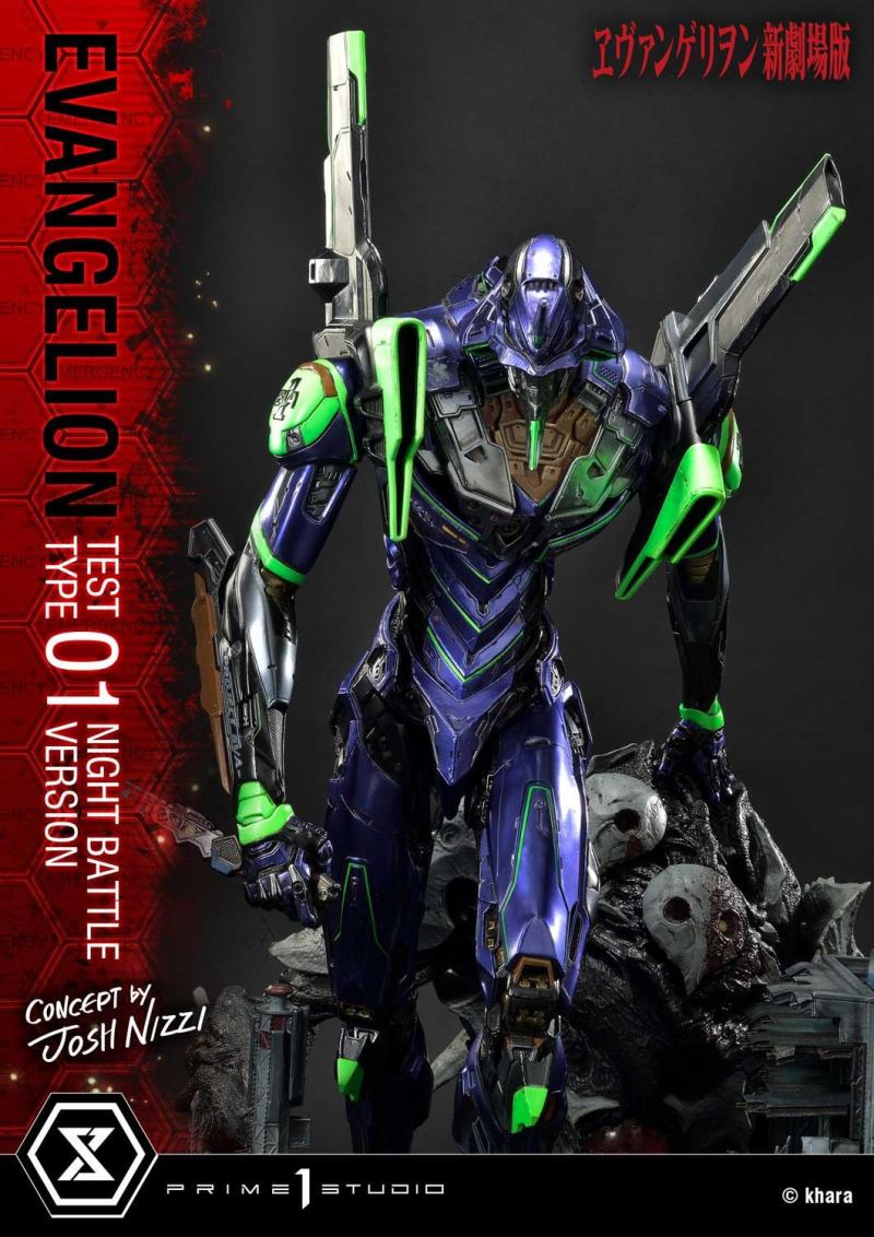 Evangelion Test Type-01 (Concept By Josh Nizzi) Night Battle Version