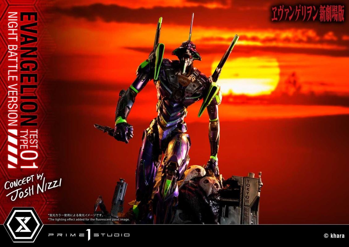 Evangelion Test Type-01 (Concept By Josh Nizzi) Night Battle Version