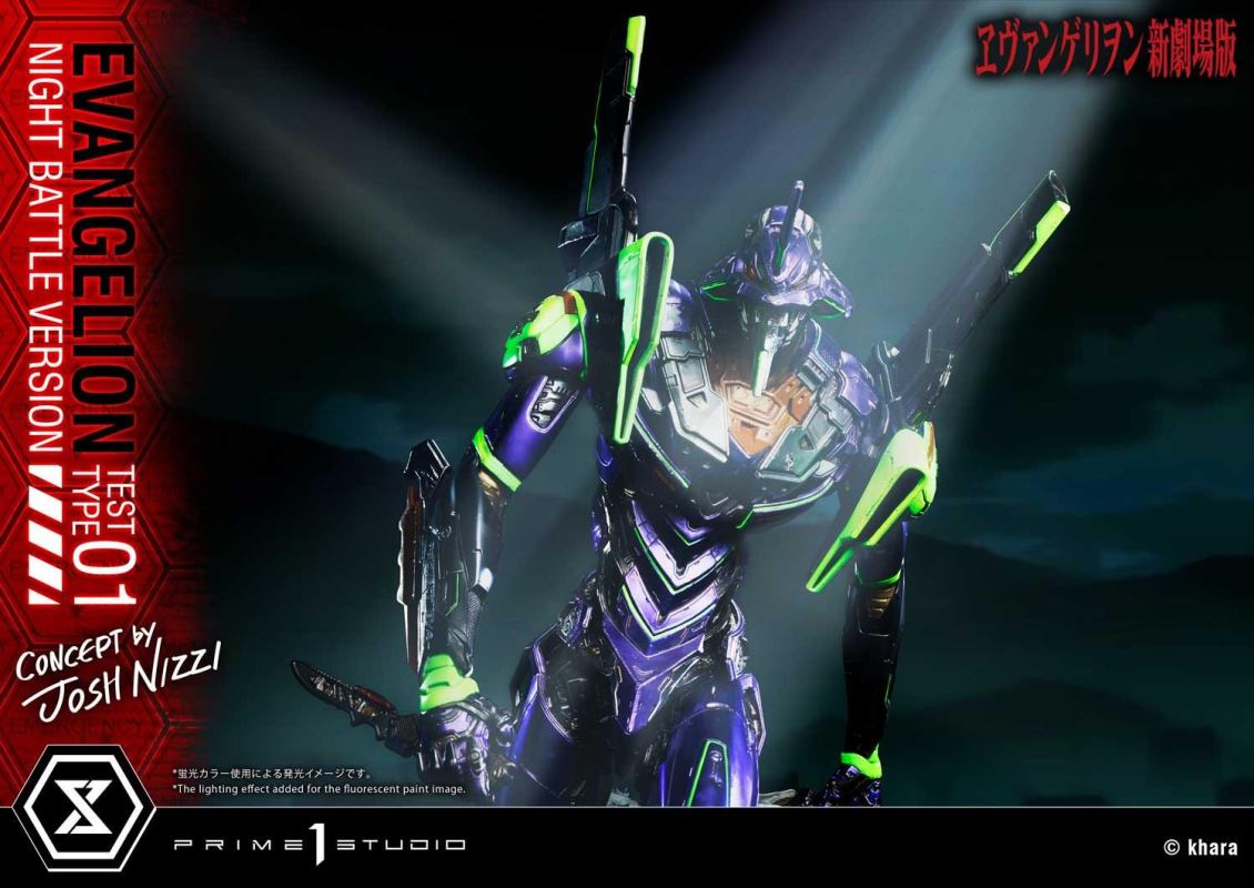 Evangelion Test Type-01 (Concept By Josh Nizzi) Night Battle Version