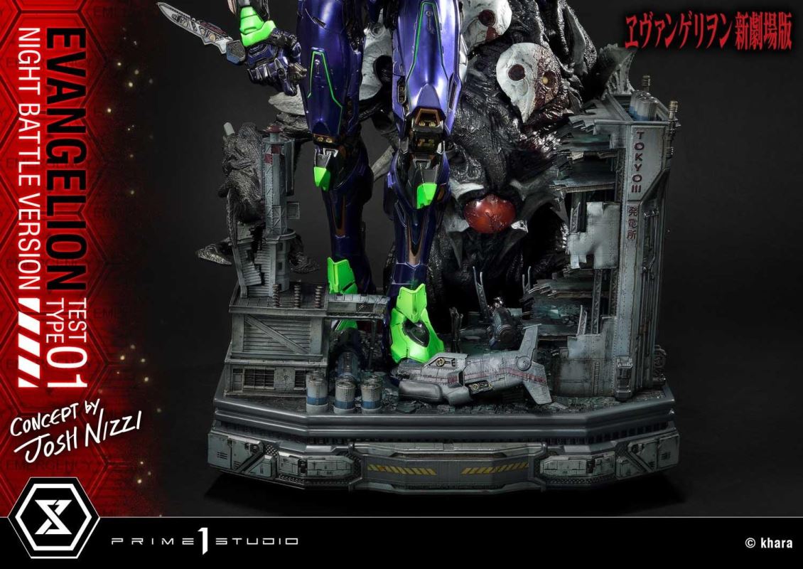 Evangelion Test Type-01 (Concept By Josh Nizzi) Night Battle Version