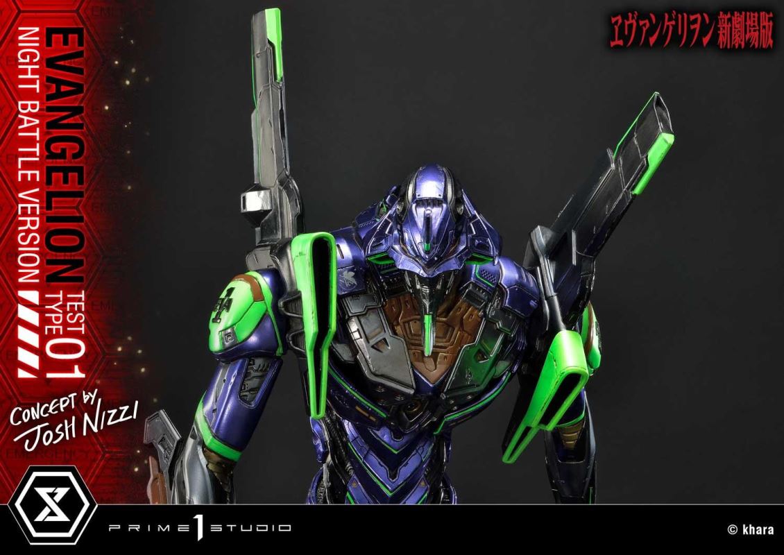 Evangelion Test Type-01 (Concept By Josh Nizzi) Night Battle Version