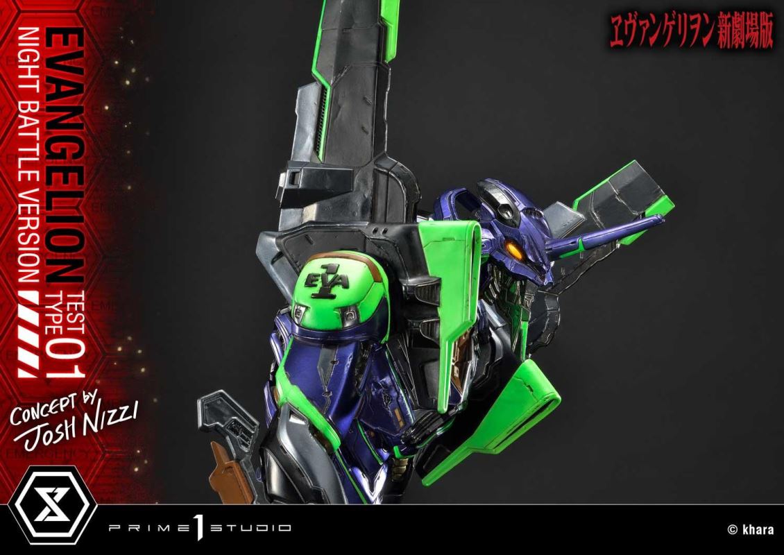 Evangelion Test Type-01 (Concept By Josh Nizzi) Night Battle Version