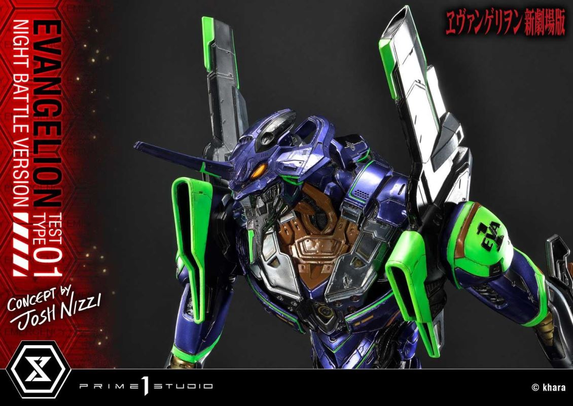 Evangelion Test Type-01 (Concept By Josh Nizzi) Night Battle Version