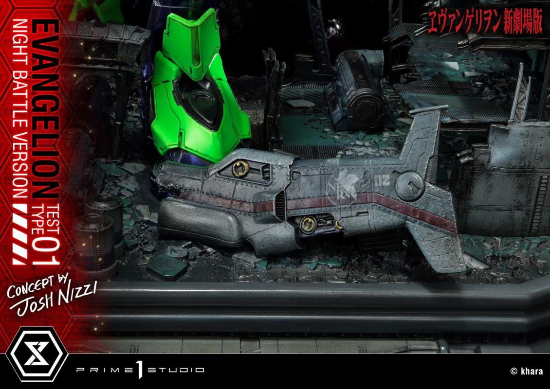 Evangelion Test Type-01 (Concept By Josh Nizzi) Night Battle Version