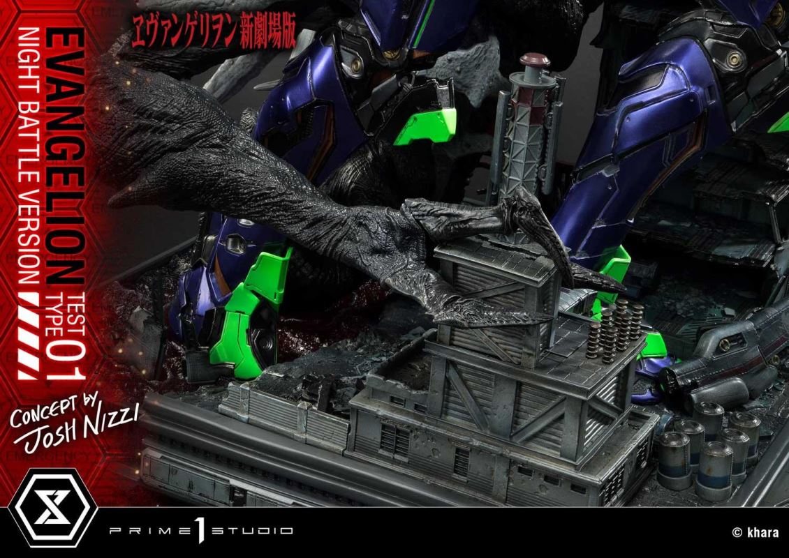 Evangelion Test Type-01 (Concept By Josh Nizzi) Night Battle Version