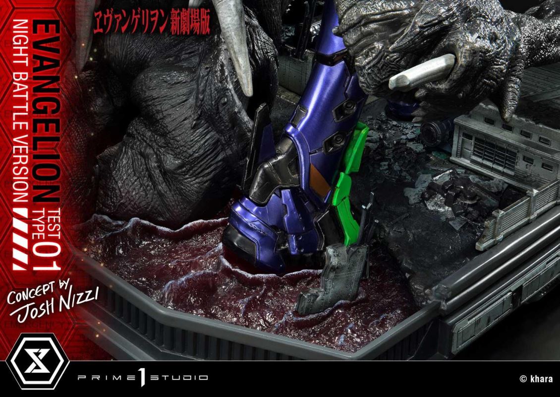 Evangelion Test Type-01 (Concept By Josh Nizzi) Night Battle Version