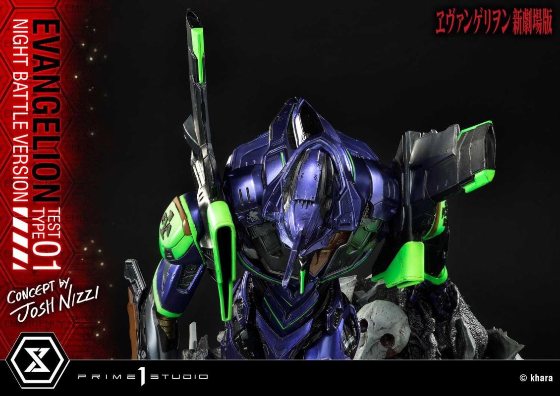 Evangelion Test Type-01 (Concept By Josh Nizzi) Night Battle Version