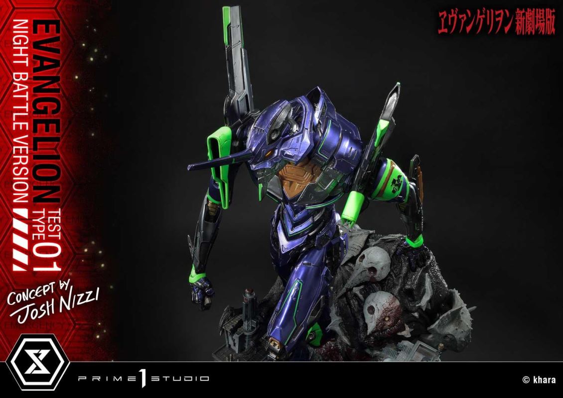 Evangelion Test Type-01 (Concept By Josh Nizzi) Night Battle Version