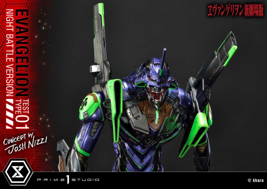 Evangelion Test Type-01 (Concept By Josh Nizzi) Night Battle Version